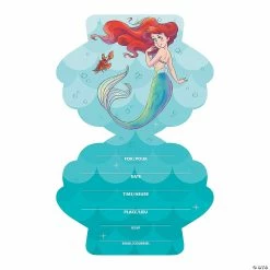Cheapest 🎁 Disney® The Little Mermaid™ Invitations - 8 Pc. ⌛ 8 Cheapest 🎁 Disney® The Little Mermaid™ Invitations - 8 Pc. ⌛ -Deals Supplies Store disney sup sup the little mermaid sup sup invitations 8 pc 13936384 a02