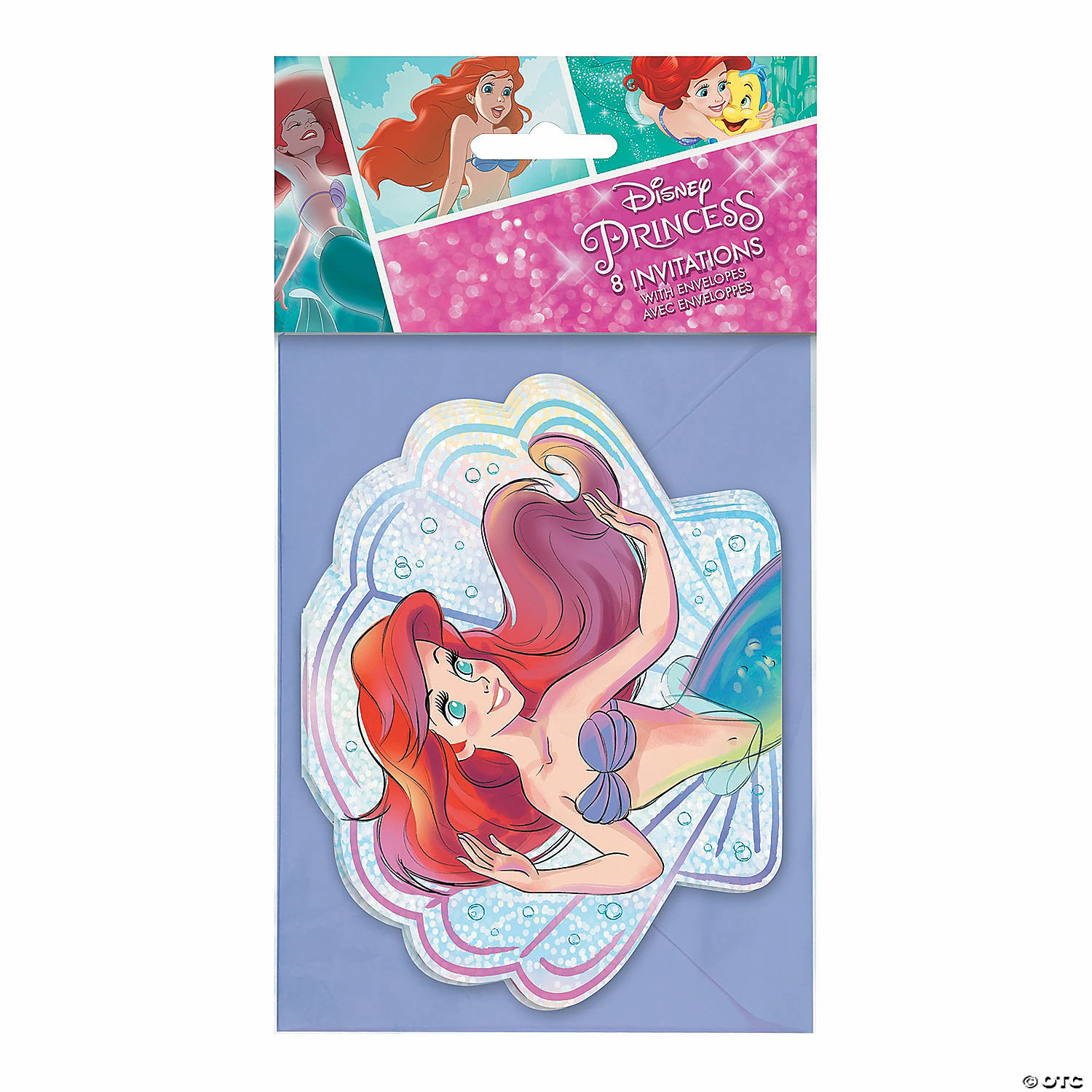 Cheapest 🎁 Disney® The Little Mermaid™ Invitations - 8 Pc. ⌛ 6 Cheapest 🎁 Disney® The Little Mermaid™ Invitations - 8 Pc. ⌛ - Image 4