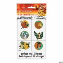 Outlet 🌟 Disney The Lion King Temporary Tattoos - 24 Pc. ⭐