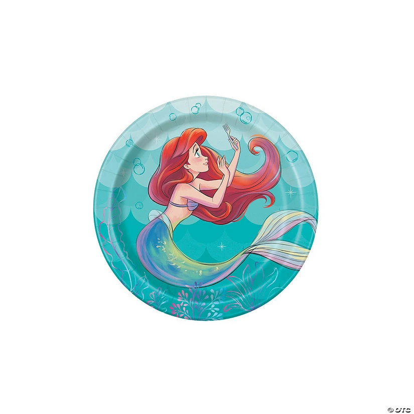 Budget π Disney The Little Mermaidβ’ Ariel Paper Dessert Plates - 8 Ct. π 3 Budget π Disney The Little Mermaidβ’ Ariel Paper Dessert Plates - 8 Ct. π