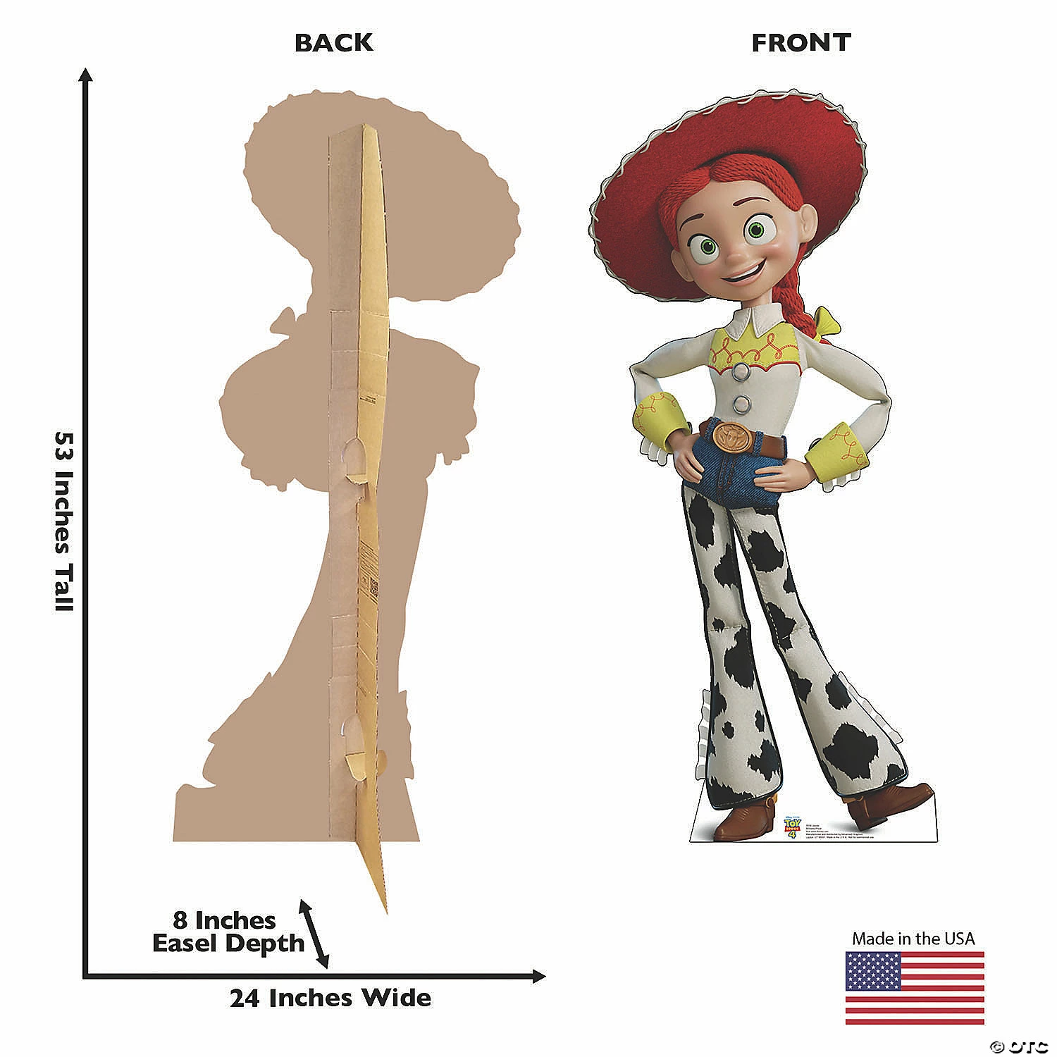 Hot Sale ๐ Disney Toy Story 4โข Jessie Life-Size Cardboard Stand-Up ๐ 5 Hot Sale ๐ Disney Toy Story 4โข Jessie Life-Size Cardboard Stand-Up ๐ - Image 3