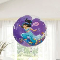 Cheapest 🤩 Disney's Aladdin™ Princess Jasmine 22" Latex Bubble Balloon 👍 -Deals Supplies Store disneys aladdin princess jasmine 22 latex bubble balloon13930350 a02