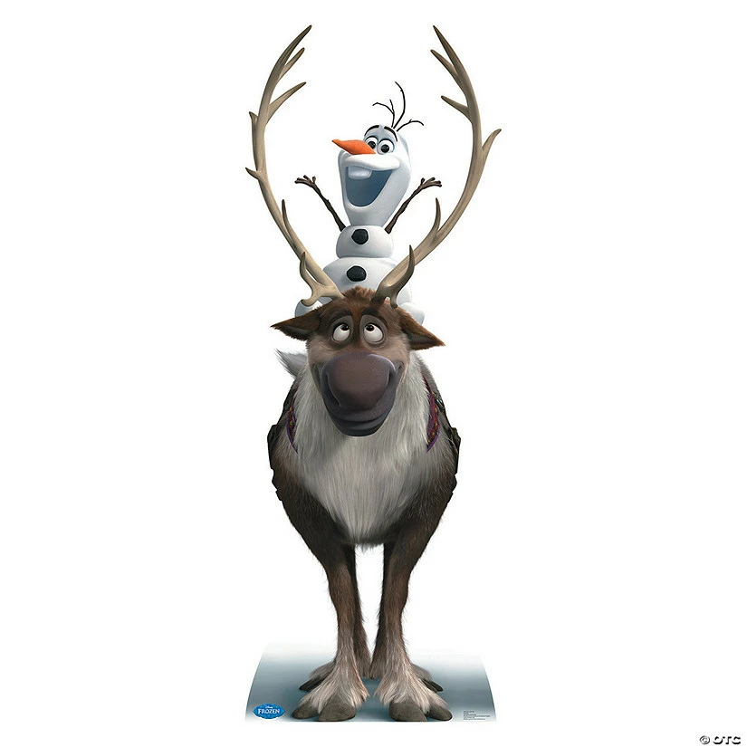 Buy ๐ Disney's Frozen Sven & Olaf Life-Size Cardboard Stand-Up ๐ฅฐ 3 Buy ๐ Disney's Frozen Sven & Olaf Life-Size Cardboard Stand-Up ๐ฅฐ