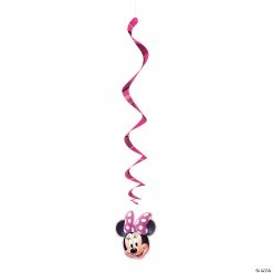 Brand new ✔️ Disney's Minnie Mouse Hanging Swirl Decorations - 3 Pc. ❤️ 5 Brand new ✔️ Disney's Minnie Mouse Hanging Swirl Decorations - 3 Pc. ❤️ -Deals Supplies Store disneys minnie mouse hanging swirl decorations 3 pc 13958713 a01