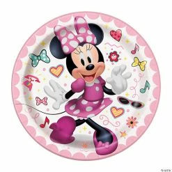 Promo 😀 Disney's Minnie Mouse Paper Dessert Plates - 8 Ct. 🌟