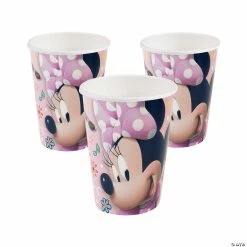 Outlet ✨ Disney's Minnie Mouse Purple Polka Dot Paper Cups - 8 Pc. ⌛