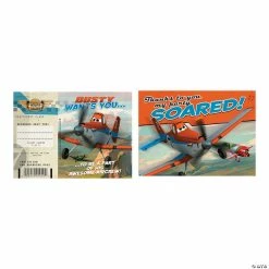 Promo 🥰 Disney's Planes Invitations & Thank You Cards - 16 Pc. 🔥