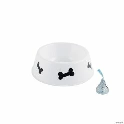 Outlet 😉 Dog Dish-Shaped Party Bowls - 2 Pc. 🌟