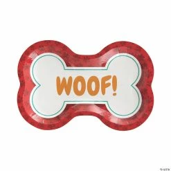 Best reviews of 😀 Dog Party 🦮 Dog Bone-Shaped Paper Dessert Plates - 8 Ct. ⭐