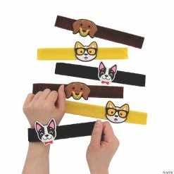 Best deal ✔️ Dog Party Furry Slap Bracelets - 12 Pc. 🧨