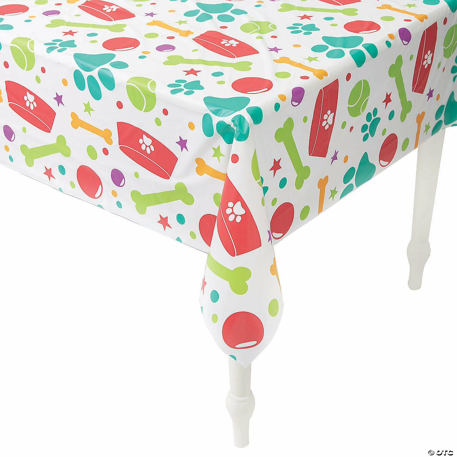 New π₯ Dog Plastic Tablecloth Roll π₯ 4 New π₯ Dog Plastic Tablecloth Roll π₯ - Image 2