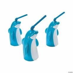 Top 10 🔥 Dolphin Cups with Straws - 8 Ct. 👏