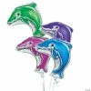 Best deal 🧨 Dolphin-Shaped 20" Mylar Balloons Assortment - 12 Pc. 🥰 -Deals Supplies Store dolphin shaped 20 mylar balloons assortment 12 pc 34 1207
