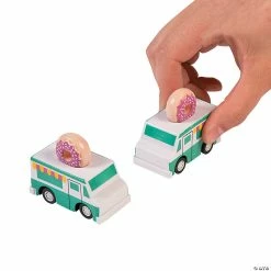 Buy 🎁 Donut Party Pull-Back Trucks - 12 Pc. ⭐