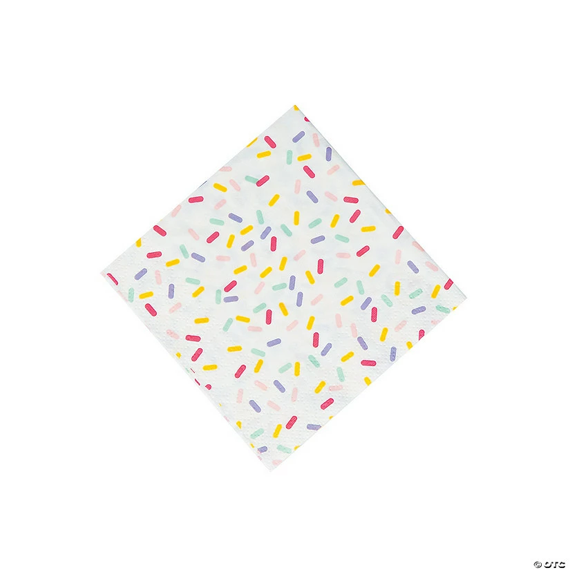 Hot Sale π Donut Sprinkles Beverage Napkins - 16 Pc. β 3 Hot Sale π Donut Sprinkles Beverage Napkins - 16 Pc. β