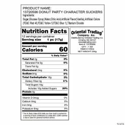 Buy 😀 Donut Sprinkles Lollipops - 12 Pc. 🛒 -Deals Supplies Store donut sprinkles lollipops 12 pc 13720506 a05