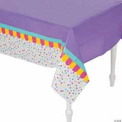 New 🤩 Donut Sprinkles Plastic Tablecloth 🎉