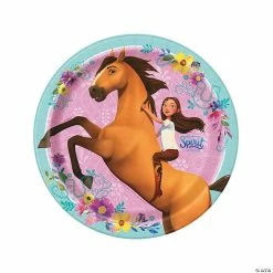 Cheap 🔥 DreamWorks Spirit Riding Free™ Round Paper Dinner Plates - 8 Ct. 💯