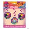 Discount 🛒 DreamWorks Trolls World Tour Hanging Swirl Decorations - 3 Pc. ✔️ -Deals Supplies Store dreamworks trolls world tour hanging swirl decorations 3 pc 13963544
