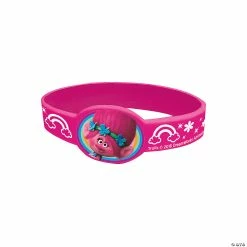 Flash Sale 🌟 DreamWorks Trolls World Tour Rubber Bracelets - 4 Pc. ⭐ -Deals Supplies Store dreamworks trolls world tour rubber bracelets 4 pc 13963555 a01