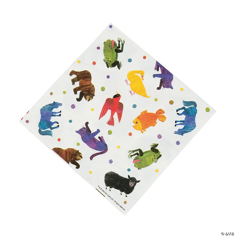 Flash Sale 🤩 Eric Carle’s Brown Bear, Brown Bear, What Do You See? Luncheon Napkins - 16 Pc. 😀 3 Flash Sale 🤩 Eric Carle’s Brown Bear, Brown Bear, What Do You See? Luncheon Napkins - 16 Pc. 😀