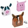 Wholesale 😀 Farm Animal Party Favor Boxes - 12 Pc. 😉