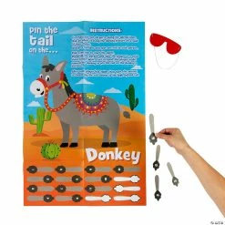 Buy ⌛ Fiesta Pin the Tail on the Donkey Game ⌛