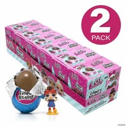 Flash Sale 👏 FINDERS KEEPERS L.O.L. Milk Chocolate 🍬 Candy Egg & Toy Surprise, 6 Count 🌟