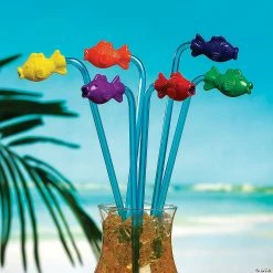 Best Sale 😉 Fish Straws - 12 Pc. 🌟 -Deals Supplies Store fish straws 12 pc 3 1564 a01