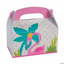 Coupon 💯 Flamingo Favor Boxes - 12 Pc. 🤩