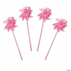 Outlet 👏 Flamingo Pinwheels - 36 Pc. ⌛