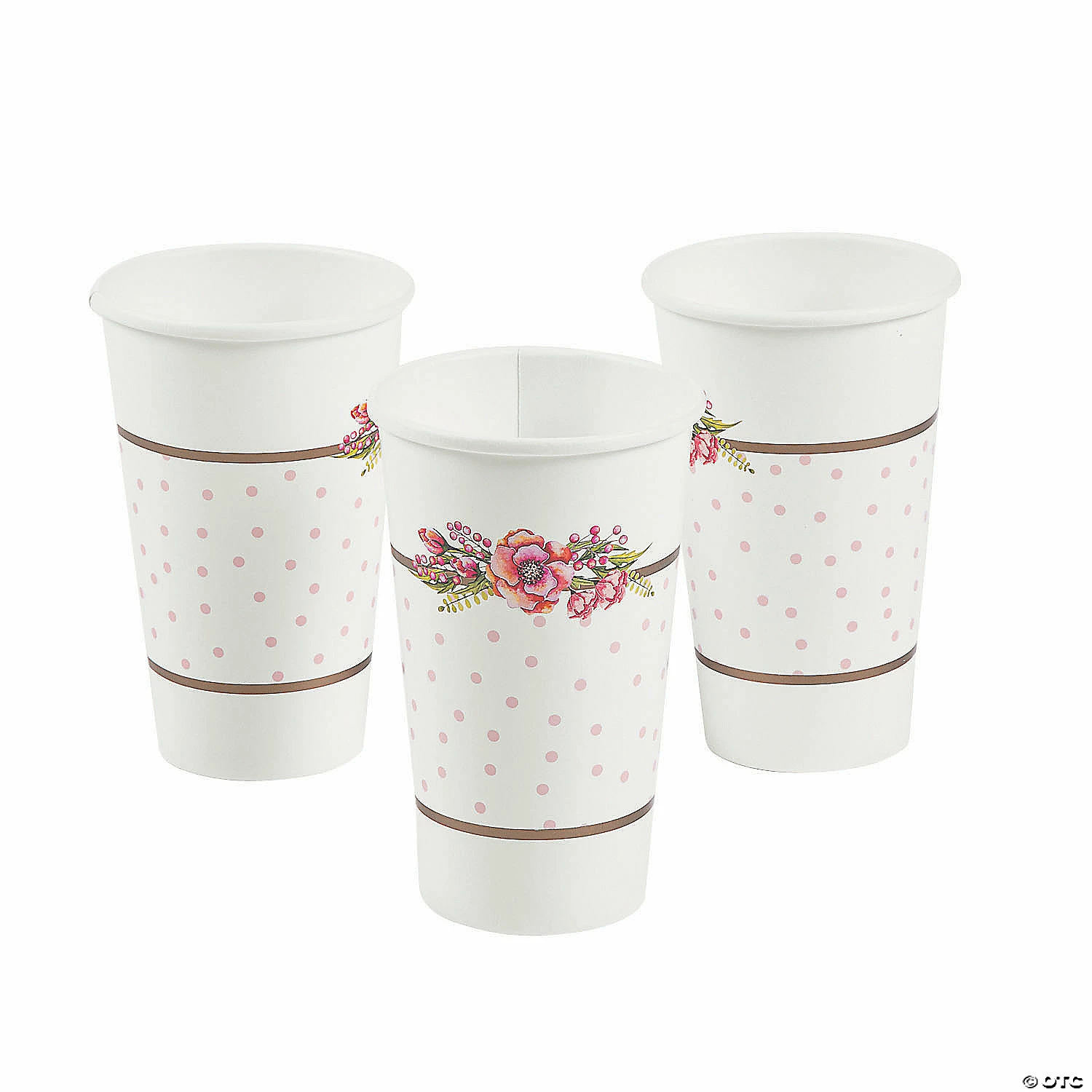 Flash Sale π Floral Plaid & White Bridal Shower Paper Cups - 24 Ct. π 3 Flash Sale π Floral Plaid & White Bridal Shower Paper Cups - 24 Ct. π