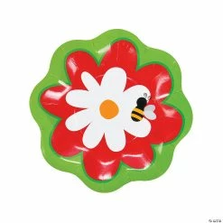 Discount 😀 Garden 🥳 Birthday Party Flower-Shaped Paper Dessert Plates - 8 Ct. 🎁