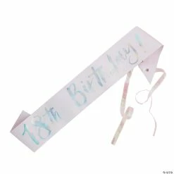 Budget โ๏ธ Ginger Ray Iridescent Foil 18th ๐ Birthday Sash โจ 5 Budget โ๏ธ Ginger Ray Iridescent Foil 18th ๐ Birthday Sash โจ -Deals Supplies Store ginger ray iridescent foil 18th birthday sash13937294 a01