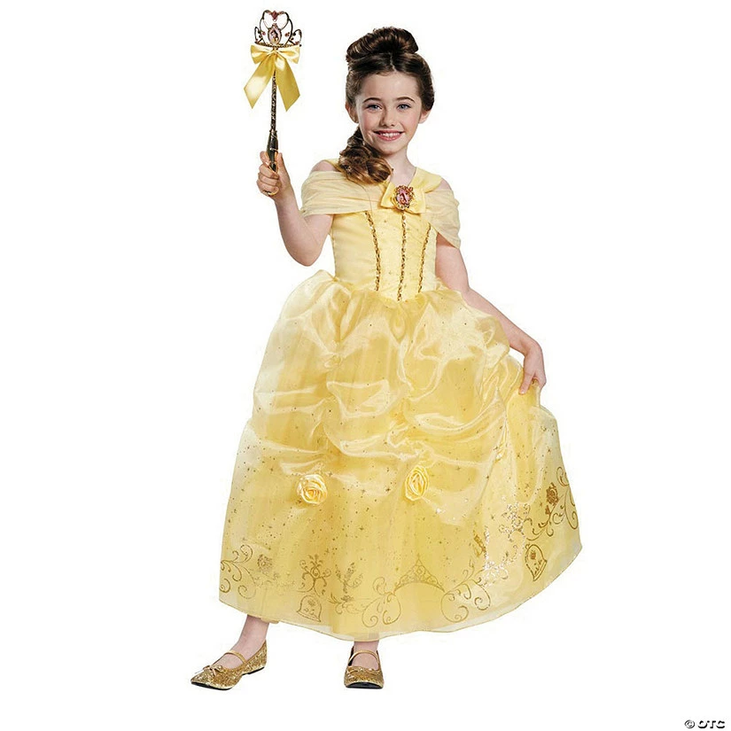 Flash Sale ❤️ Girl’s Prestige Disney’s Beauty & the Beast™ Belle Costume 🌟 3 Flash Sale ❤️ Girl’s Prestige Disney’s Beauty & the Beast™ Belle Costume 🌟
