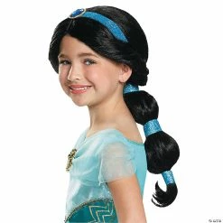 Promo 🛒 Girl's Deluxe Jasmine Wig 🎉
