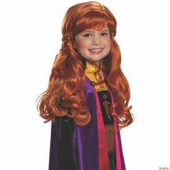 Promo 😍 Girl's Disney's Frozen II Anna Wig 😍