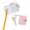 Top 10 👍 Glitter Mini Notebook Keychains - 12 Pc. ❤️ -Deals Supplies Store glitter mini notebook keychains 12 pc 13953058