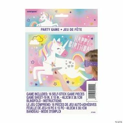 Outlet 💯 Glitter Unicorn 🥳 Birthday Party Game 👍
