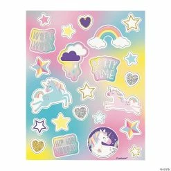 Outlet 💯 Glitter Unicorn 🥳 Birthday Party Game 👍 -Deals Supplies Store glitter unicorn birthday party game13838515 a02