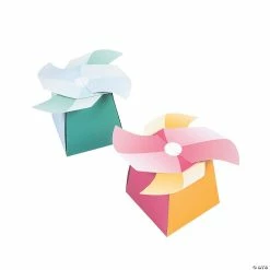 Coupon 🎁 Happy Day Pinwheel Favor Boxes - 12 Pc. 🥰