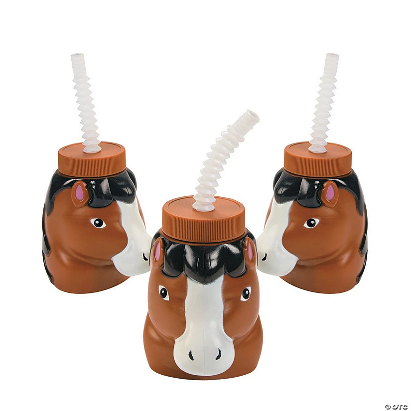 Hot Sale π Horse Cups with Lids & Straws - 8 Ct. π€© 3 Hot Sale π Horse Cups with Lids & Straws - 8 Ct. π€©