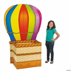 Buy ⌛ Hot Air Balloon 3D Cardboard Stand-Up 🥰 -Deals Supplies Store hot air balloon 3d cardboard stand up3 6184b a01
