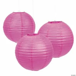 Best reviews of 👍 12" Solid Color Paper Lanterns - 6 Pc. ✔️