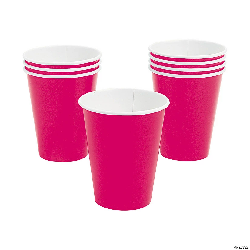 Discount π Solid Color Paper Cups - 24 Ct. π 3 Discount π Solid Color Paper Cups - 24 Ct. π