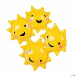 Cheapest 🔔 Inflatable 5" You Are My Sunshine Mini Beach Balls - 12 Pc. 🎁