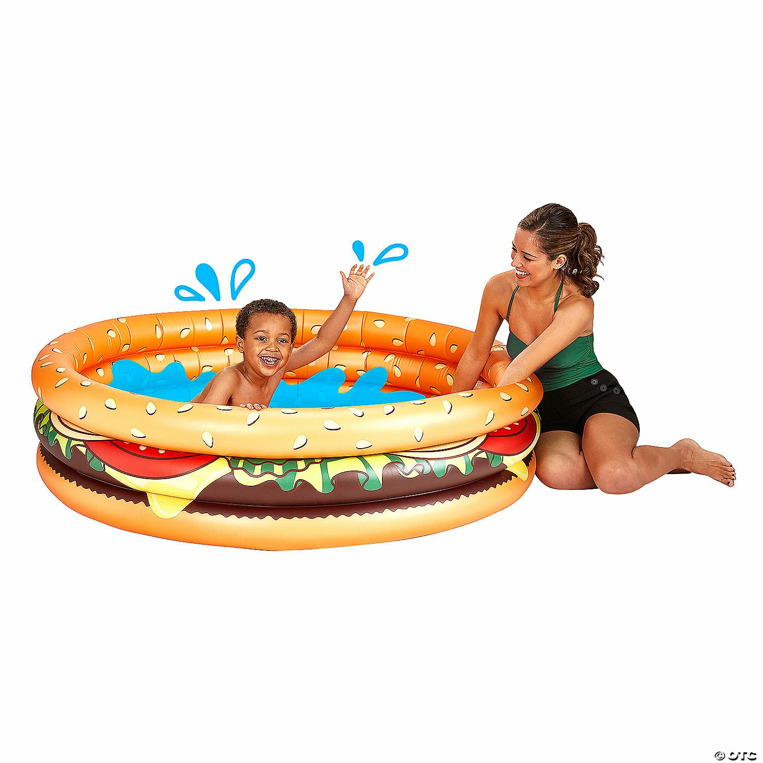 Deals 😀 Inflatable BigMouth® Cheeseburger Kiddie Pool 🛒 4 Deals 😀 Inflatable BigMouth® Cheeseburger Kiddie Pool 🛒 - Image 2
