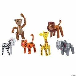 Brand new π Inflatable Zoo Animal Assortment - 12 Pc. β€οΈ