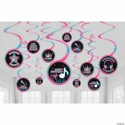 Best Pirce ✔️ Internet Famous Hanging Swirl Decorations - 12 Pc. ⌛