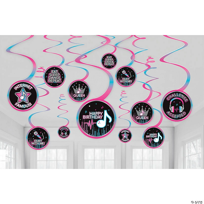 Best Pirce ✔️ Internet Famous Hanging Swirl Decorations - 12 Pc. ⌛ 3 Best Pirce ✔️ Internet Famous Hanging Swirl Decorations - 12 Pc. ⌛